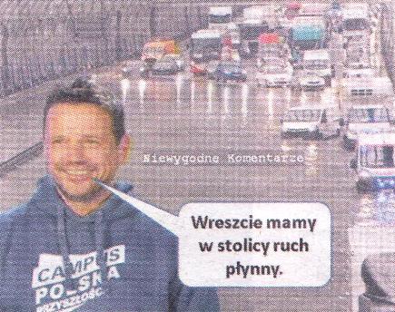 Płynny ruch w Warszawie
