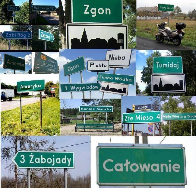 Nazwy miejscowości w Polsce
