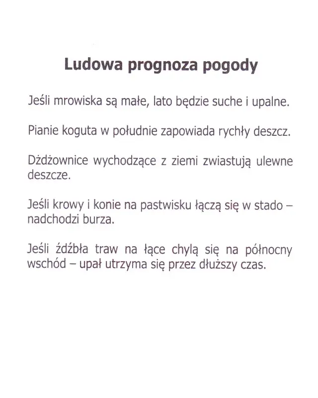 Ludowa prognoza pogody (1)