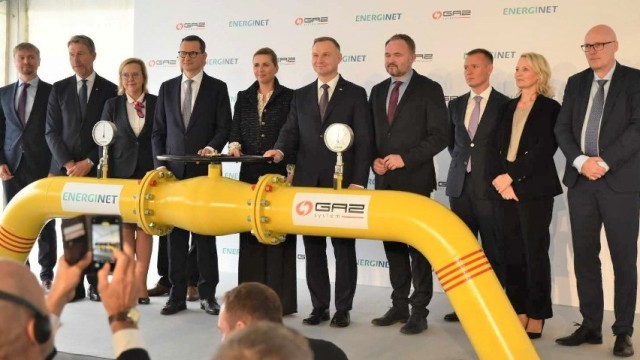 Oficjalne otwarcie gazociągu Baltic Pipe 27 IX 2022 r.
