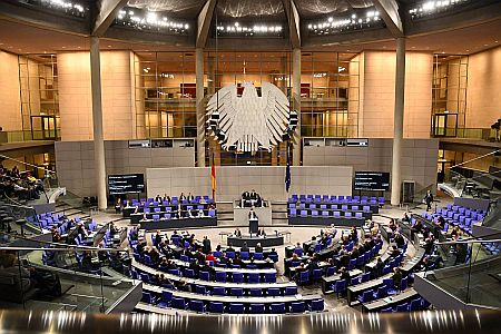 Obrady w Bundestagu