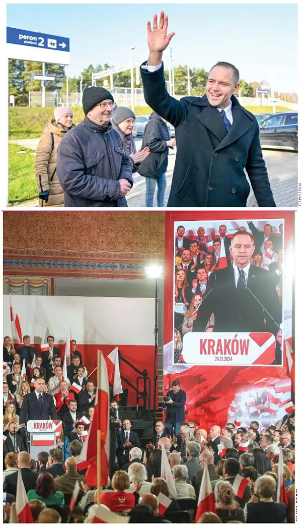 Karol Nawrocki w krakowskim SOKOLE 24 XI 2024 (d)