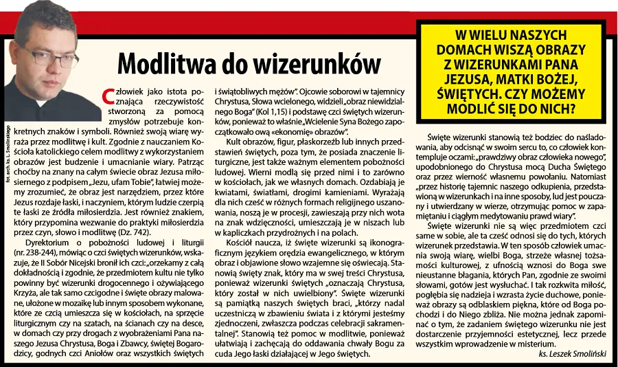 Modlitwa do wizerunków