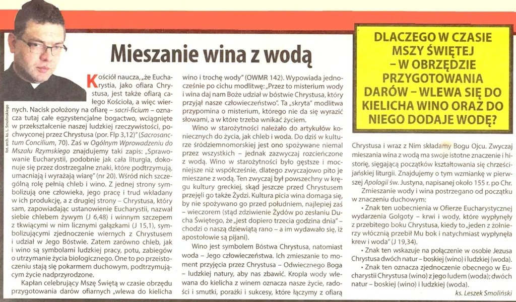 Mieszanie wina z wodą