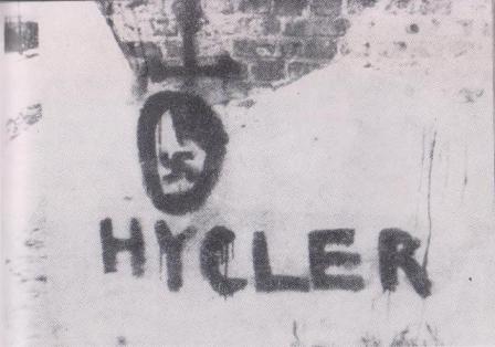 Hitler przerobiony na hycler