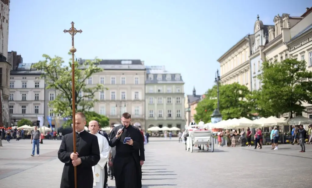 Męski Różaniec w Krakowie (1)