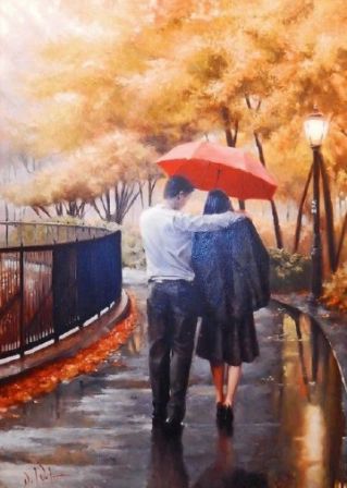 Zakochani pod parasolem