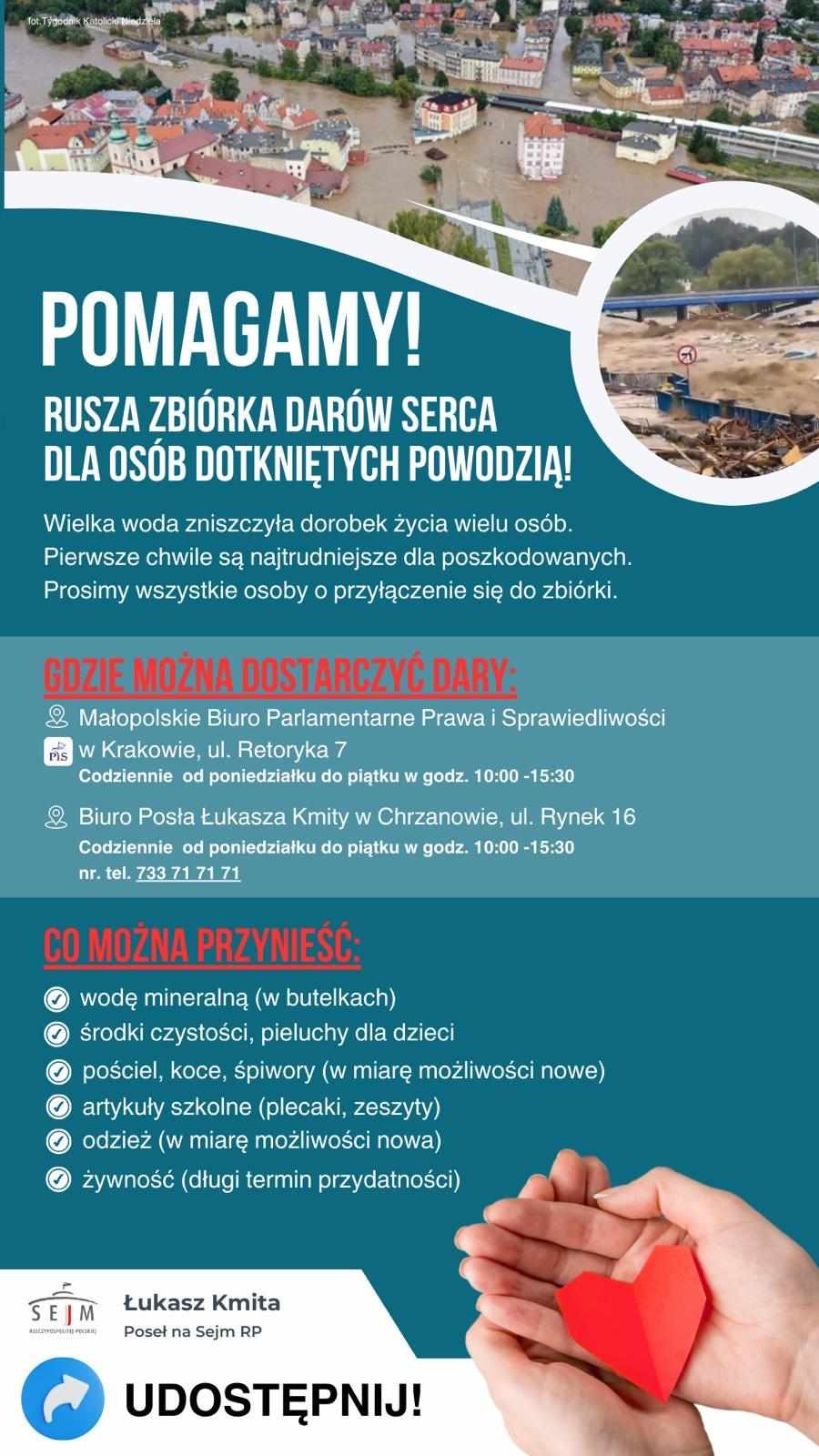 Pomóż powodzianom