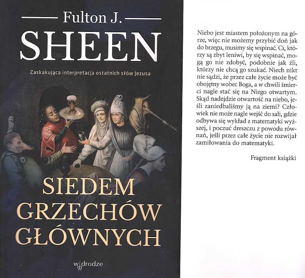 Siedem grzechów głównych, abp Fulton J. Sheen