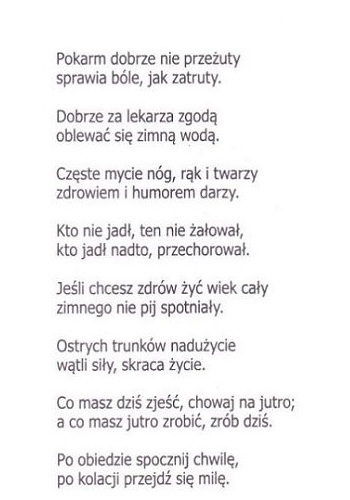 Stare dobre rady (1)