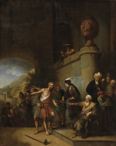 Christian Wilhelm Ernst Dietrich (1712-1774), "Przypowieść o robotnikach w winnicy", ok. 1752, Galeria obrazów Stanisława Augusta 
    w Łazienkach Królewskich w Warszawie