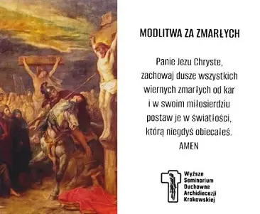 Modlitwa za zmarłych - Wyższe Seminarium Duchowne w Krakowie