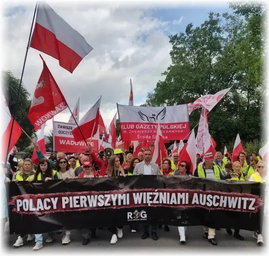 Marsz Pamięci ulicami Oświęcimia