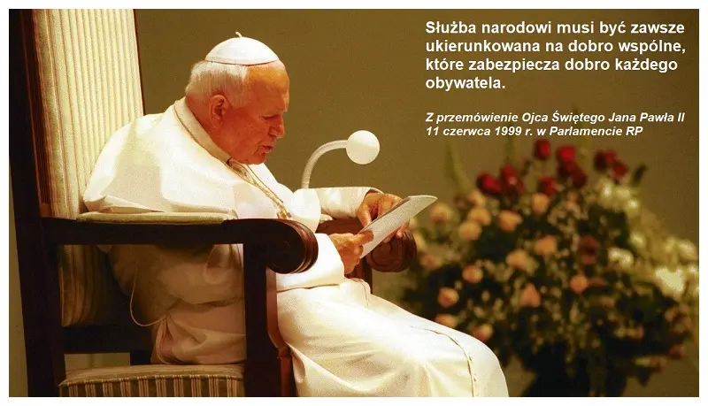 Jan Paweł II w Parlamencie RP 11.06.199 r.