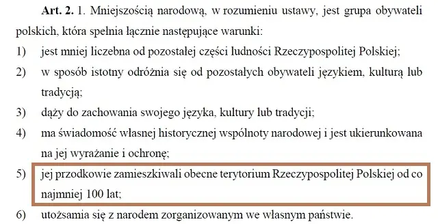 Mniejszość narodowa