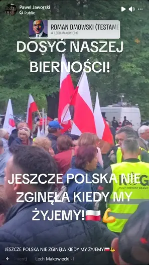 Testament Romana Dmowskiego - wykonanie Lech Makowiecki