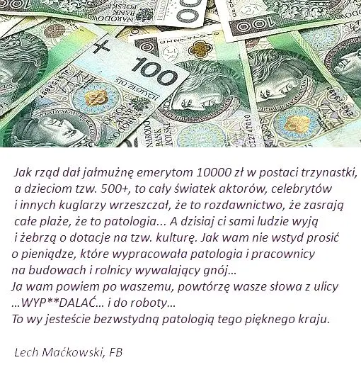 Emerytury artystów