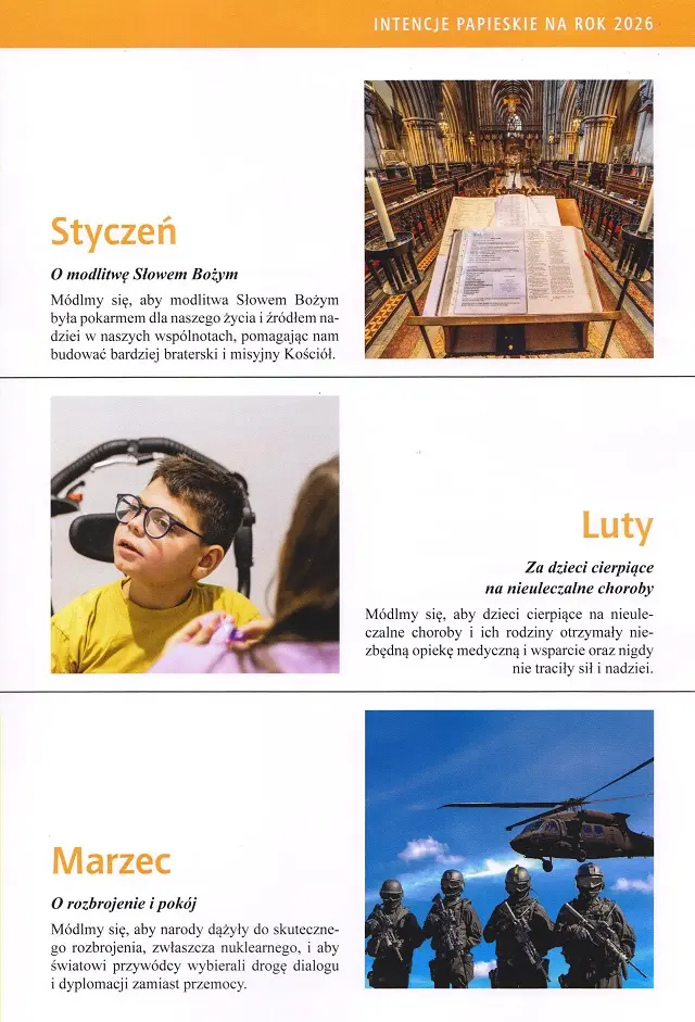 Intencje papieskie na rok 2026 (1)