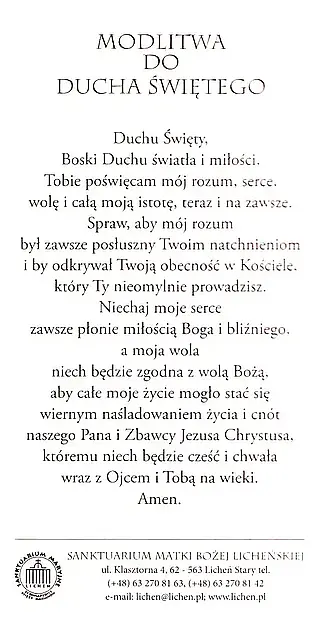 Przybądź Duchu Święty (2)