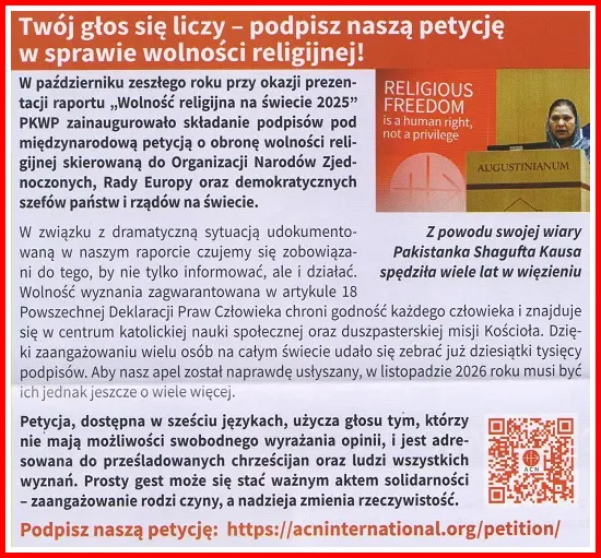 Wolność religijna na świecie
