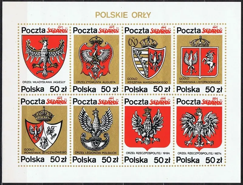 Polskie orły/Poczta- Solidarnosci