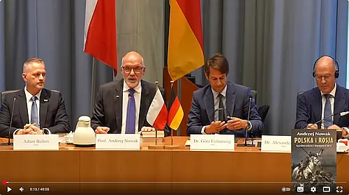 Prof. Andrzej Nowak w Berlinie