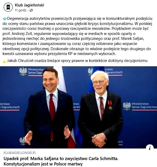 Sędzia Marek Safjan