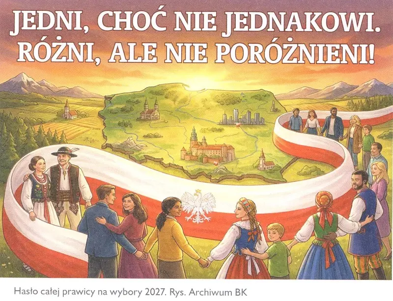 Źródło"Wpis", nr3(185), str. 10 Hasło całej prawicy na wybory 2027