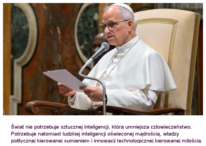 Świat nie potrzebuje AI, która umniejsza człowieczeństwo