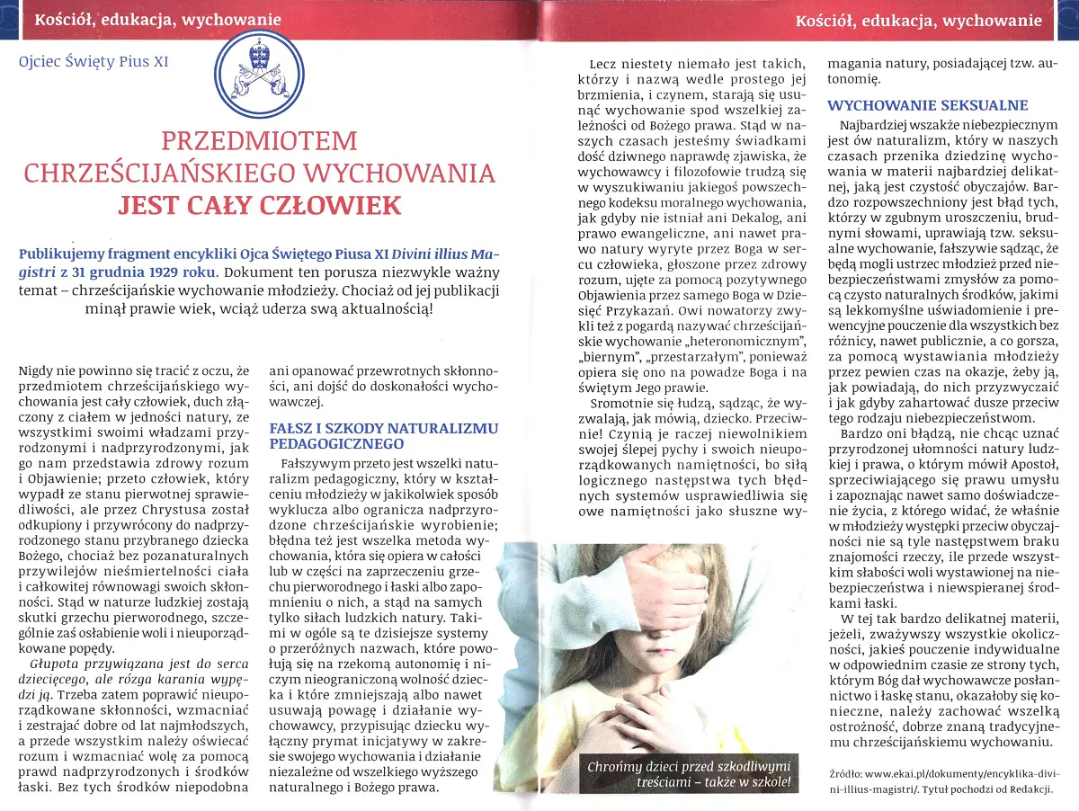 Chrześcijańskie wychowanie