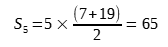 Suma wyrazów ciągu arytmetycznego 2
