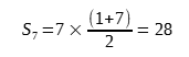 Suma wyrazów ciągu arytmetycznego 1
