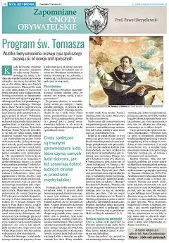 Program św. Tomasza