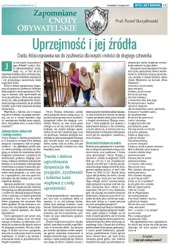 Uprzejmość i jej źródła