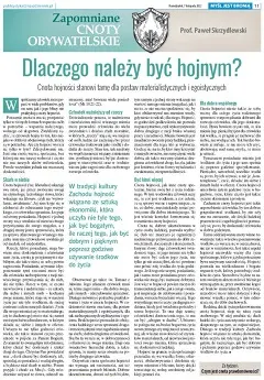 Dlaczego należy być hojnym?