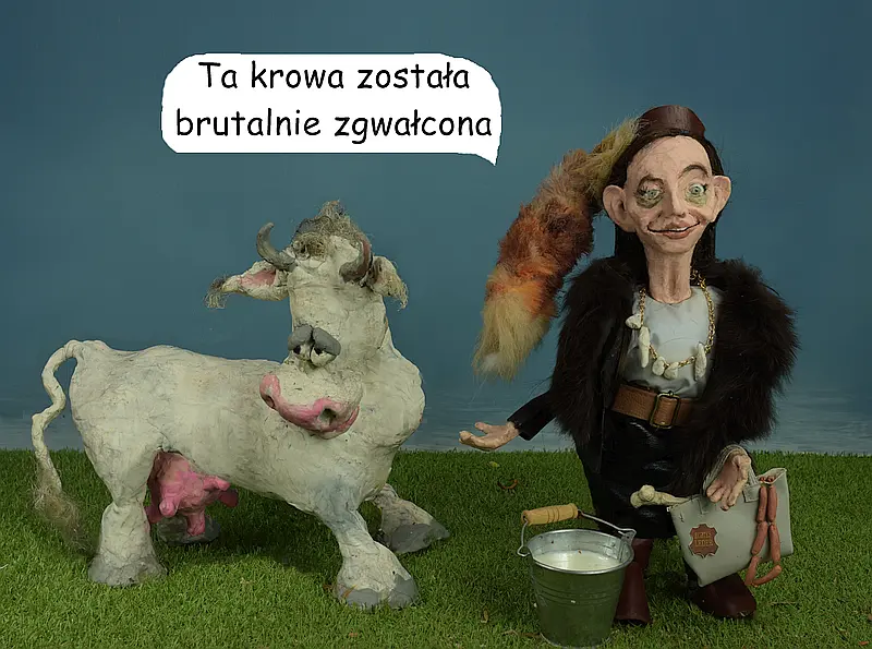 Zgwałcona krowa