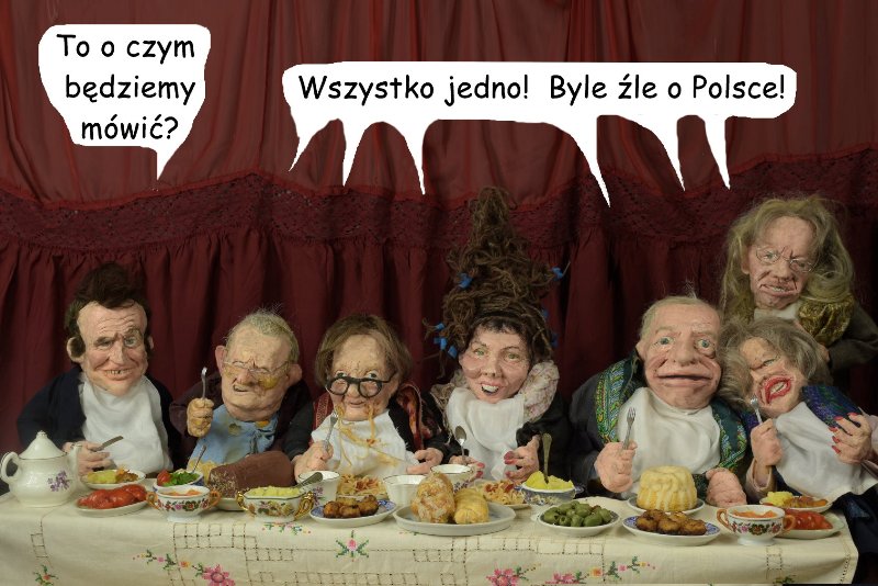 Kolacja Macrona z elytami III RP