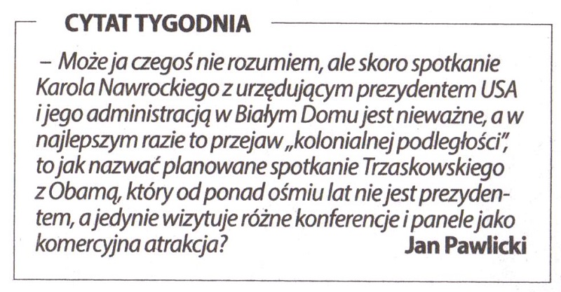 źródło: "Warszawska Gazeta", nr 19 (928), 2025, str. 2 cytat_wg-19-928-2025