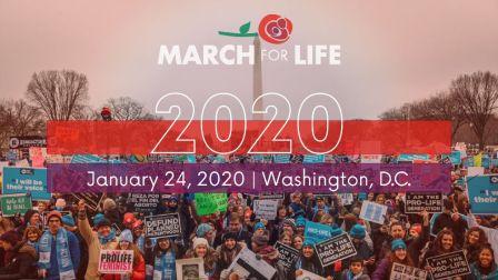 47th Annual National March for Life, Waszyngton, DC, 24.01.2020