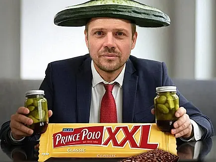 Bonżur-Prince-Polo-Ogór