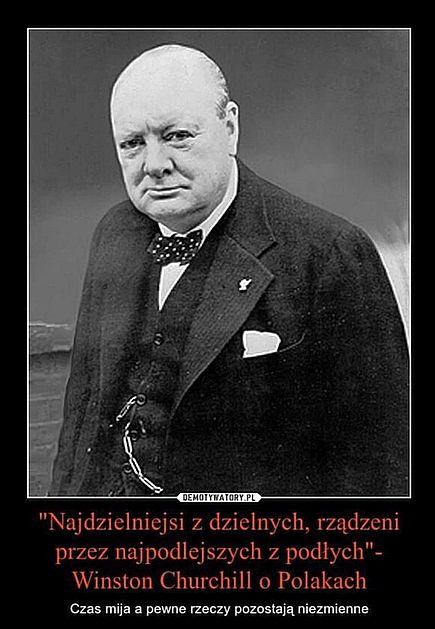 Churchill o Polakach