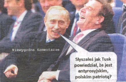 Putin do Schrödera