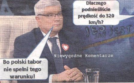 Prędkość taboru kolejowego