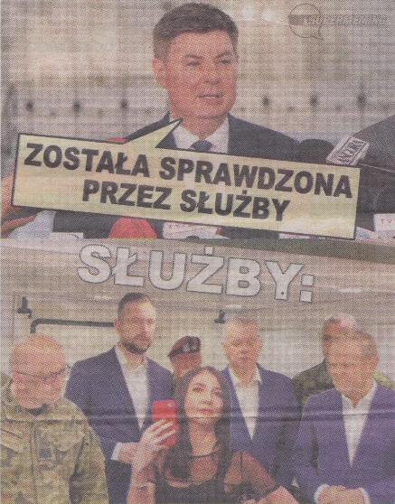 Sprawdzona przez służby