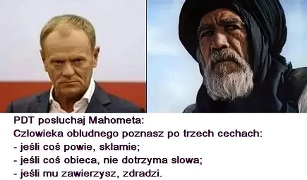 Mahomet o człowieku obłudnym