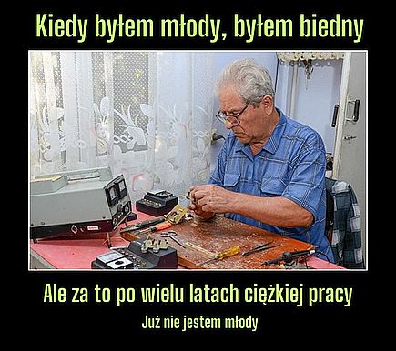 Po latach pracy