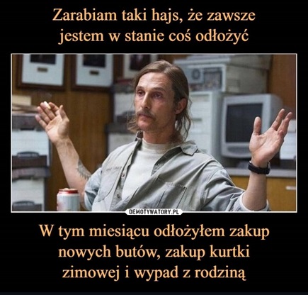 Zarabiam i odkładam