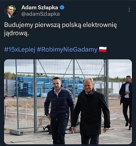 Źródło: FB Pierwsza polska elektrownia jądrowa w budowie
