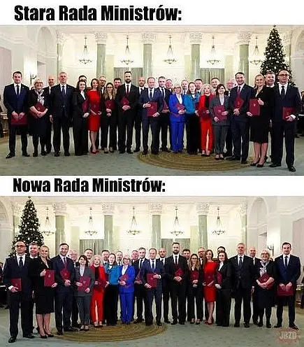 Źródło: FB Stara i nowa Rada Ministrów