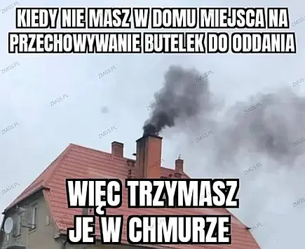 Butelki trzymamy w chmurze